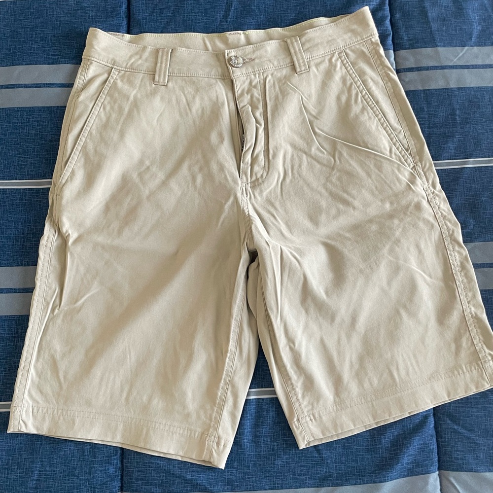 Mens Eddie Bauer Shorts-Khaki